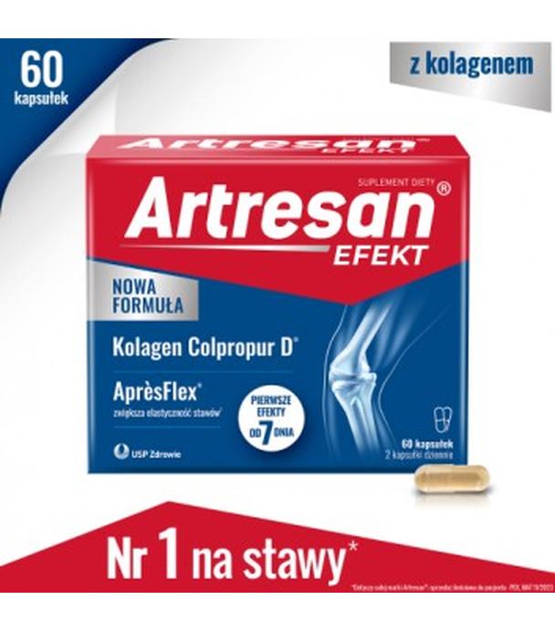 Artresan Efekt AprèsFlex® kolagen na stawy, kapsułki, 60 sztuk