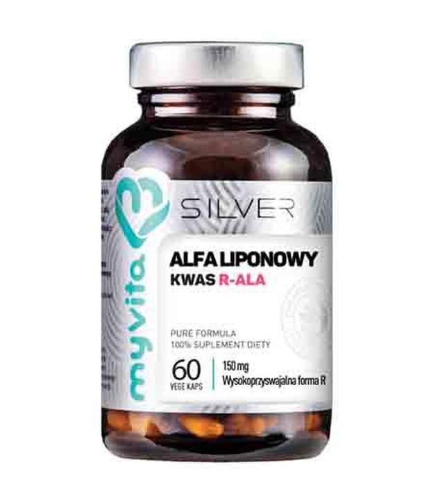 MYVITA Kwas alfa liponowy R-ALA 150 mg - 60 kaps. - cena, dawkowanie