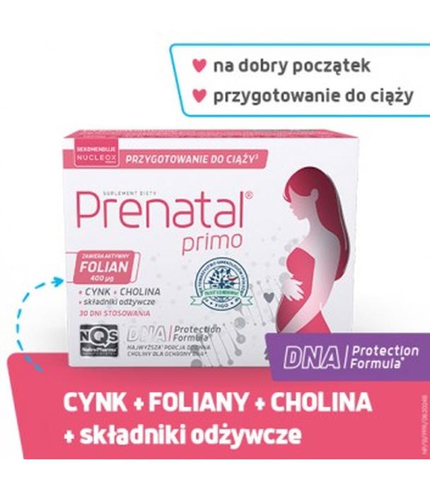 PRENATAL Primo, 30 kapsułek