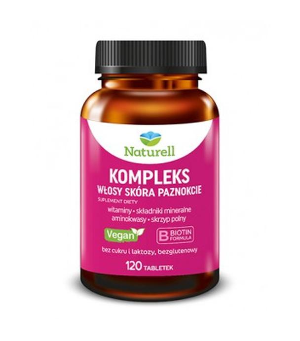 Naturell Kompleks Włosy Skóra Paznokcie, 120 tabletek - ważny do 2025-11-01