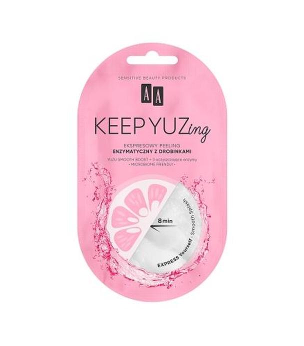 AA Keep Yuzing Ekspresowy peeling enzymatyczny z drobinkami, 7 ml