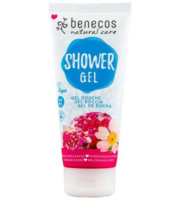 Benecos Naturalny żel pod prysznic Granat & Róża - 200 ml - cena, opinie, skład