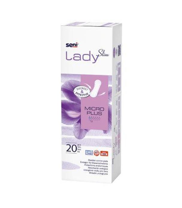 Seni Lady Slim Wkładki urologiczne micro plus, 20 sztuk