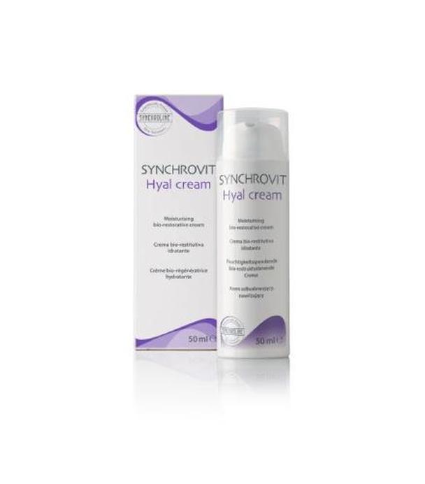 Synchroline Synchrovit Hyal Cream Krem odbudowujący nawilżający, 50 ml