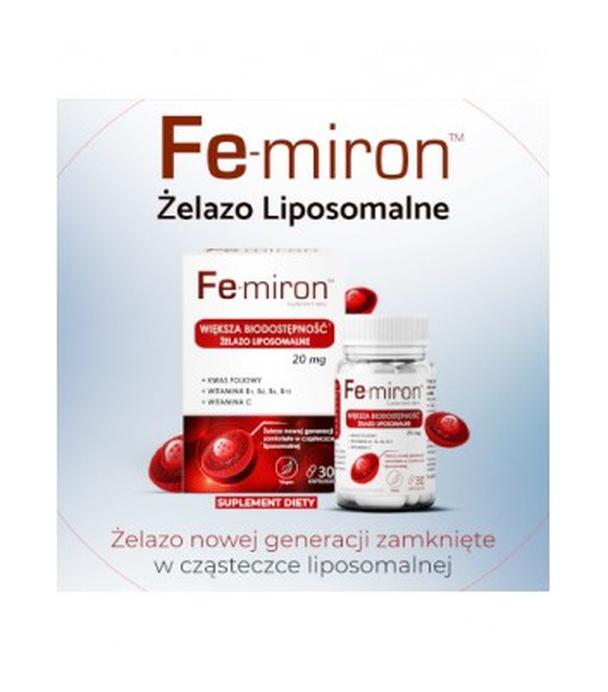Fe-miron, 30 kapsułek