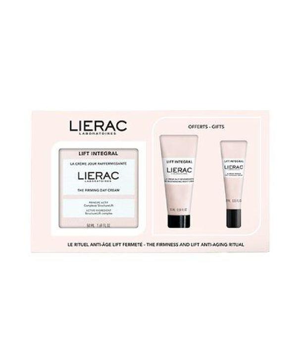 Lierac Lift Integral krem na noc 50ml + krem na dzień 15ml + serum 10ml [ZESTAW]