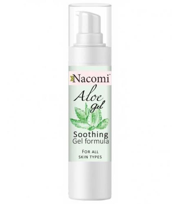 NACOMI Aloesowe serum żelowe do twarzy - 50 ml - ważny do 2025-09-30