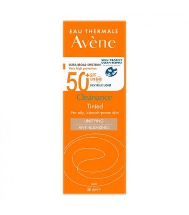Avene Cleanance Koloryzujący bardzo wysoka ochrona SPF50+, 50 ml