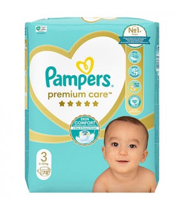 Pampers Premium Care pieluszki rozmiar 3, 6 kg - 10 kg, 78 sztuk