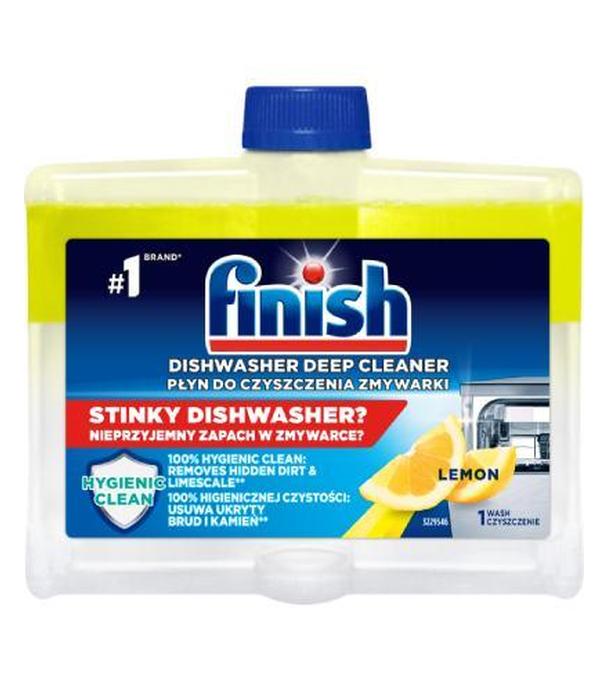 Finish Płyn do czyszczenia zmywarek cytrynowy, 250 ml