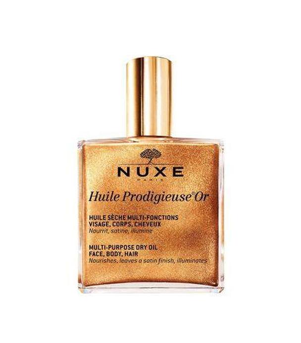 Nuxe Huile Prodigieuse® Or Suchy olejek z drobinkami, 50 ml, cena, właściwości, skład
