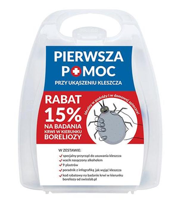 Controly Pierwsza Pomoc przy ukąszeniu kleszcza, zestaw, 1 sztuka