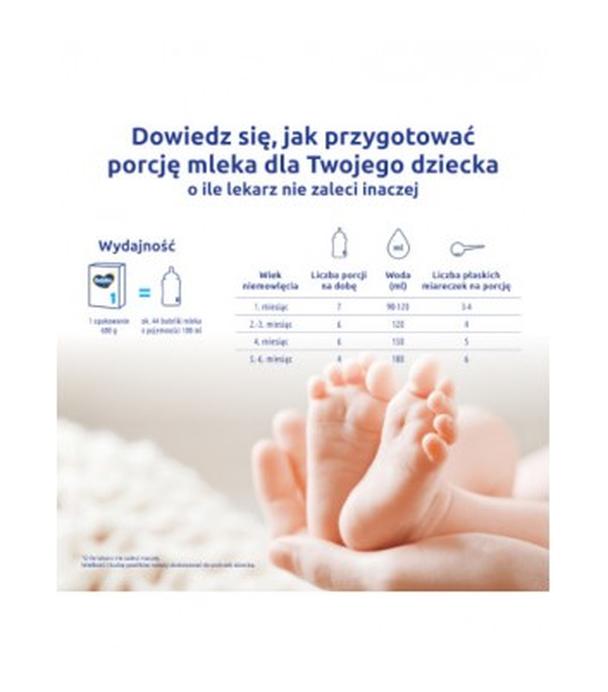 Bebiko 1 Nutriflor Expert Mleko początkowe dla niemowląt, 600 g
