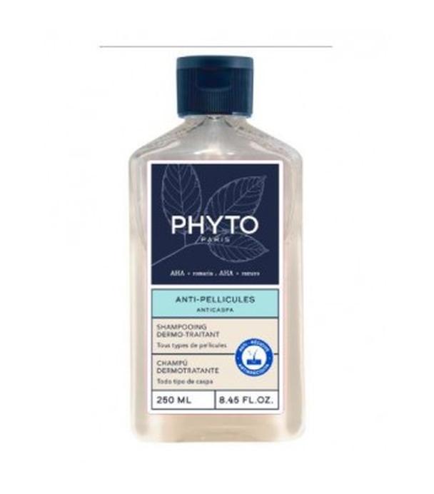 Phyto Anti-Pellicules Szampon przeciwłupieżowy, 250 ml