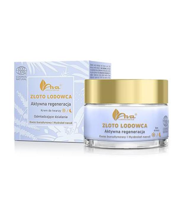 Ava Złoto Lodowca Krem regenerujący do twarzy, 50 ml cena, opinie, stosowanie - ważny do 2025-10-31