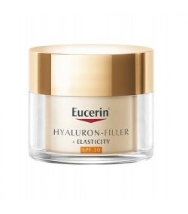 Eucerin Hyaluron-Filler + Elasticity Krem na dzień SPF 30 do skóry dojrzałej przeciwzmarszczkowy, 50 ml