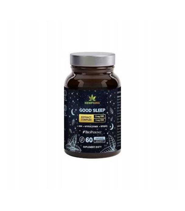 Hempking, Good Sleep, kapsułki, 60 sztuk