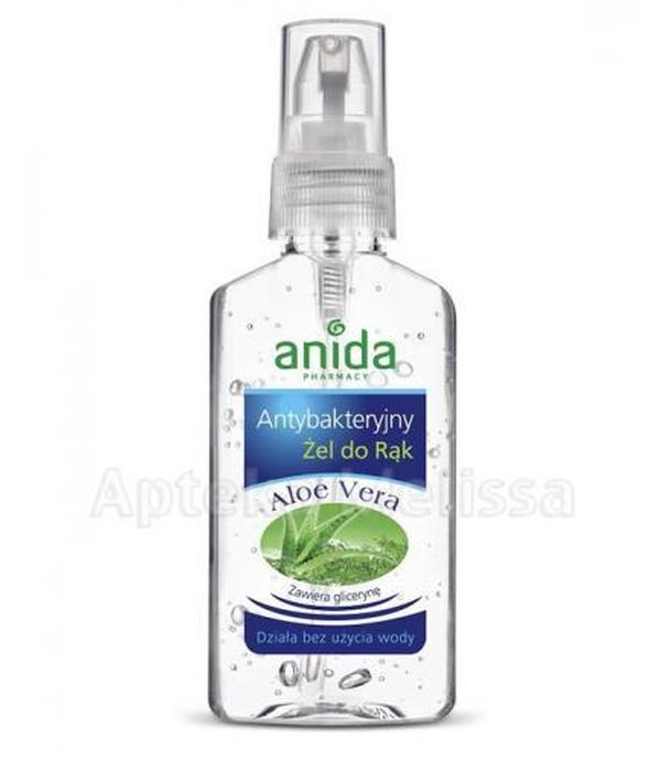 ANIDA ALOE VERA Żel do mycia rąk antybakteryjny spray - 50 ml