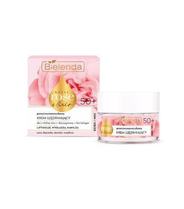BIELENDA ROYAL ROSE ELIXIR Przeciwzmarszczkowy krem ujędrniający 50+ dzień  noc, 50 ml