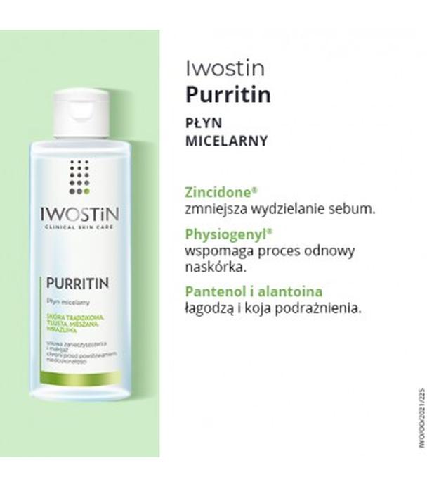 IWOSTIN PURRITIN Płyn micelarny - 215 ml - ważny do 2025-09-30