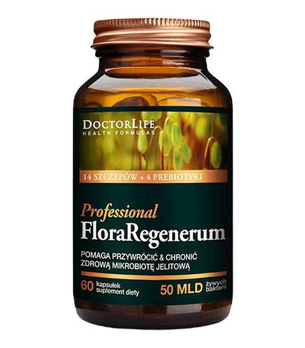 Doctor Life Flora Regenerum - 60 kaps. - cena, opinie, właściwości