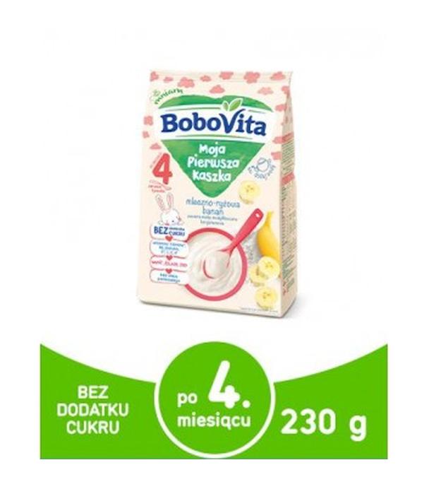 BoboVita Moja Pierwsza Kaszka mleczno - ryżowa banan - 230 g - cena, opinie, właściwości