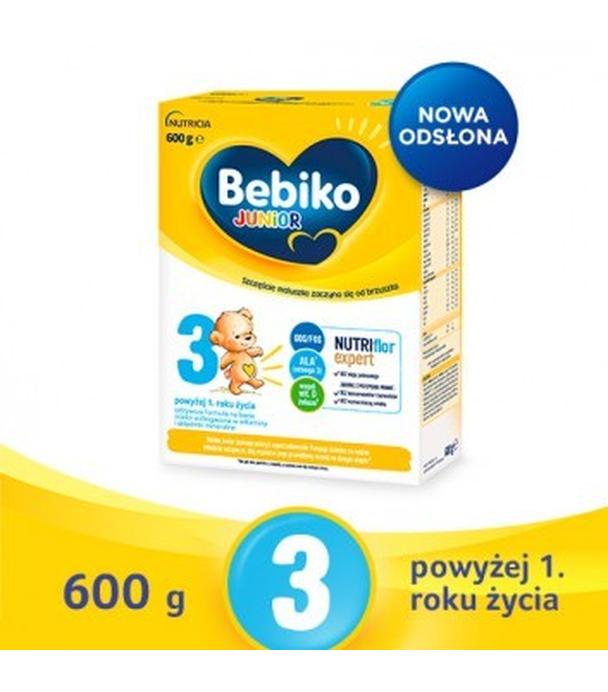 Bebiko Junior 3 Nutriflor Expert powyżej 1. roku życia, 600 g