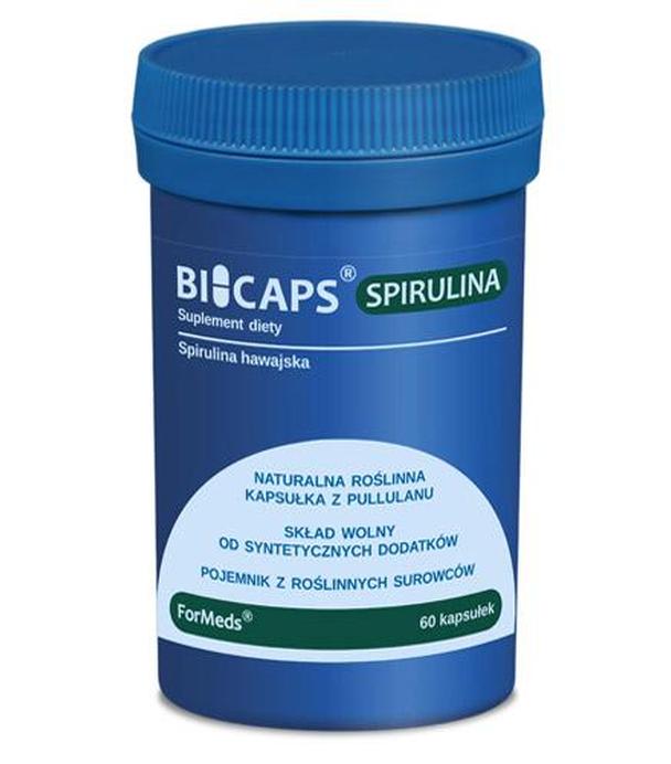 BICAPS SPIRULINA - 60 kaps.