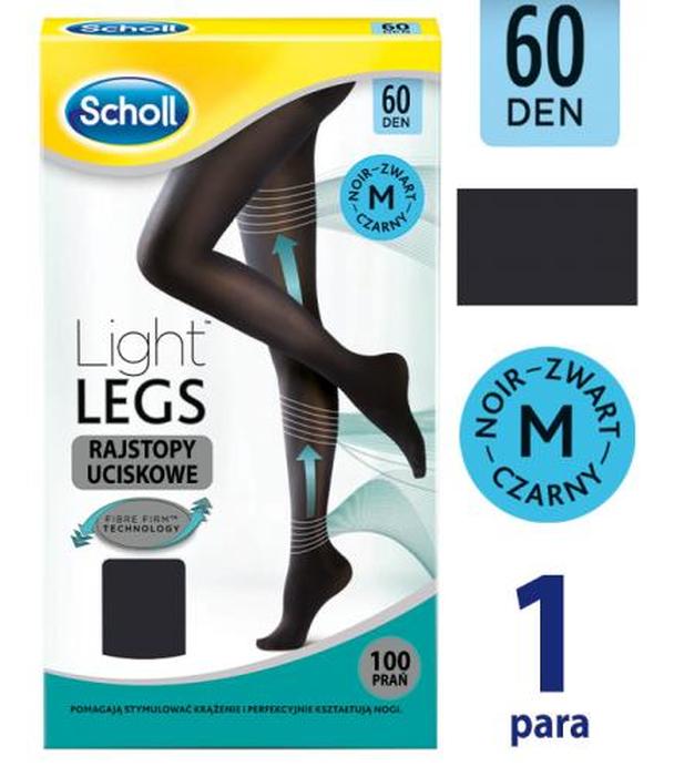 SCHOLL LIGHT LEGS Rajstopy uciskowe/kompresyjne 60 den rozmiar M - 1 szt.