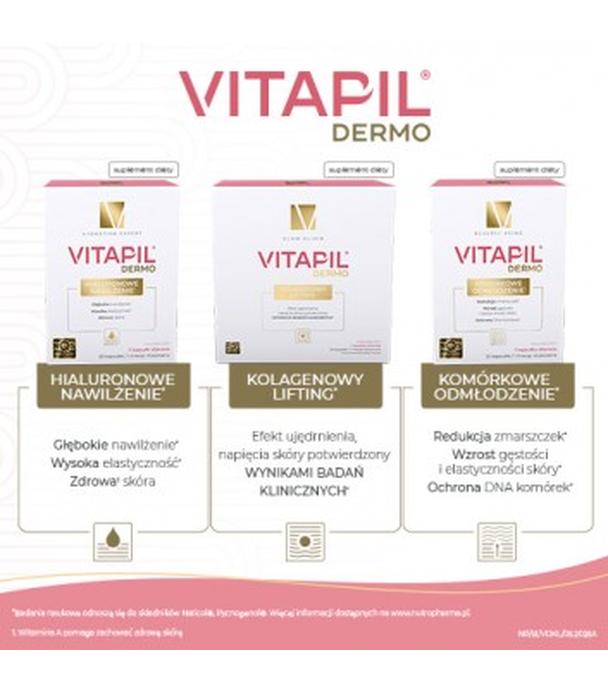Vitapil Dermo Kolagenowy Lifting, saszetki, 30 sztuk