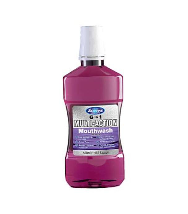 Beauty Formulas Multi-Action, Płyn do płukania jamy ustnej 6w1, 500 ml