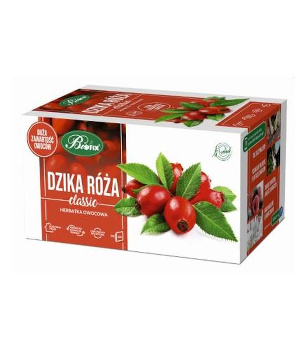 Bifix Classic, Herbatka owocowa Dzika róża, saszetki, 20 sztuk
