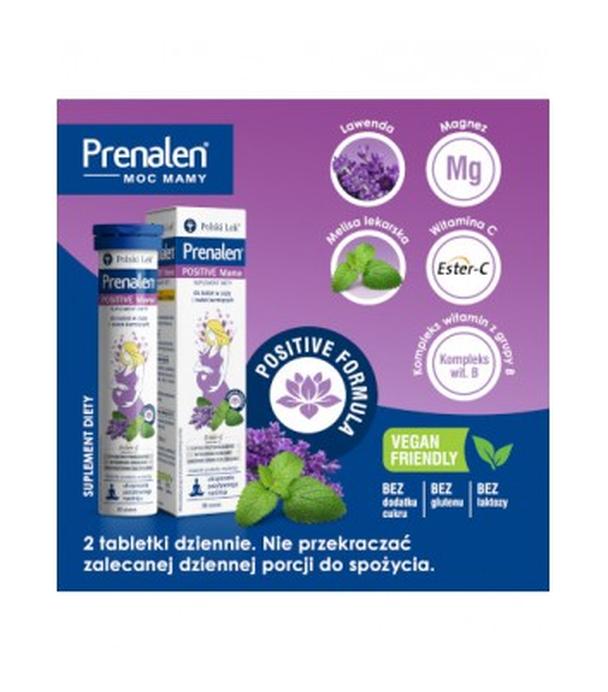 Prenalen Positive Mama, 20 tabletek musujących