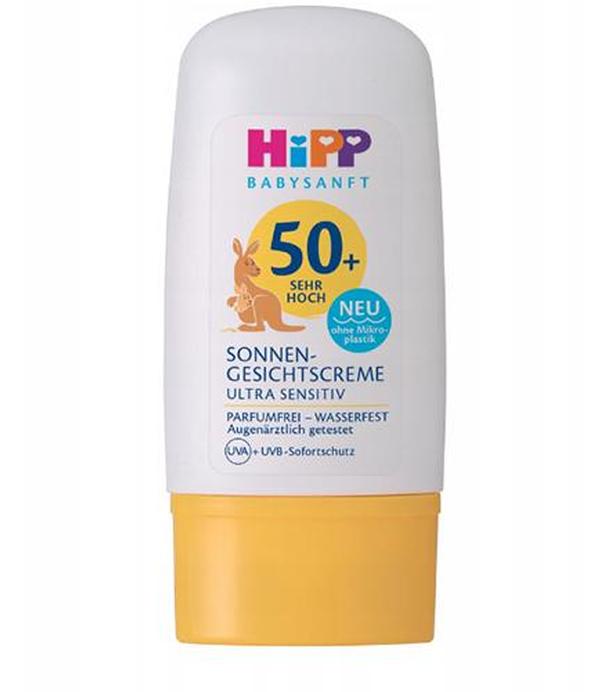 Hipp Babysanft Krem ochronny do twarzy na słońce SPF50, 30 ml