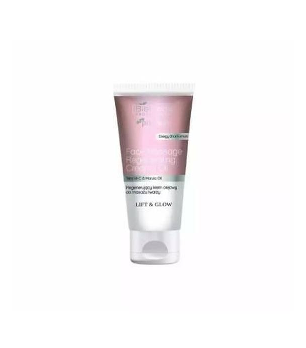 Bielenda Professional, Lift & Glow Regenerujący krem olejowy do masażu twarzy, 175 ml