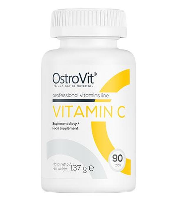 OstroVit Vitamin C - 90 tabl. - cena, opinie, dawkowanie