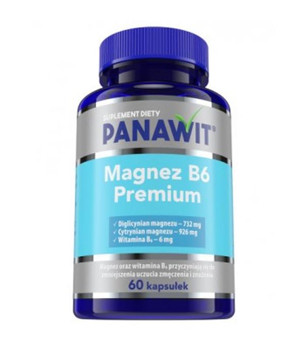 PANAWIT Magnez B6 premium, 60 kapsułek