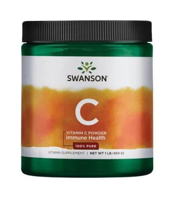 SWANSON Witamina C 100% czystości proszek - 454 g