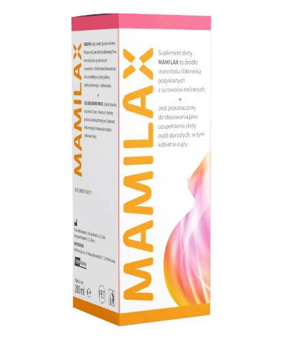 Mamilax - 200 ml Na perystaltykę jelit - cena, opinie,dawkowanie