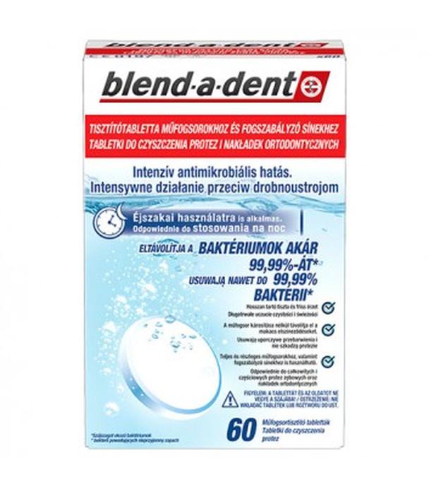 Blend-a-dent Tabletki czyszczące do protez, 60 sztuk