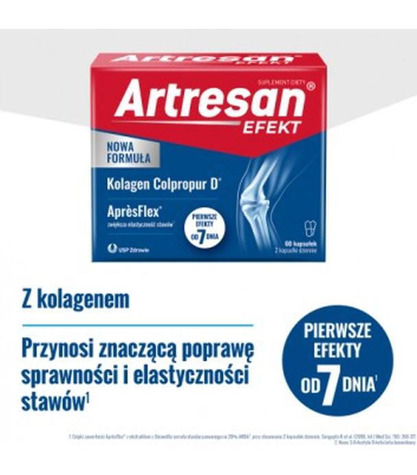 Artresan Efekt AprèsFlex® kolagen na stawy, kapsułki, 60 sztuk