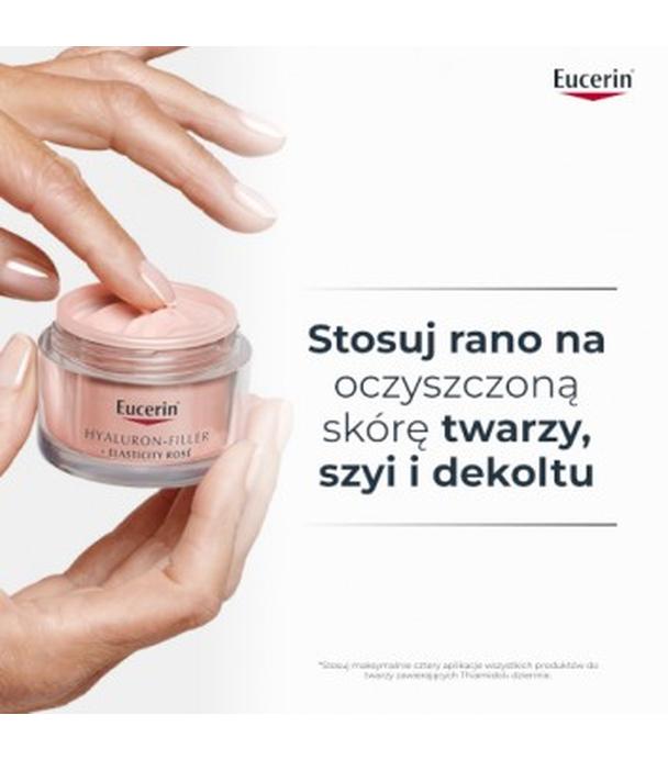 Eucerin Hyaluron-Filler + Elasticity Różany Krem anti-age na dzień SPF 30, 50 ml
