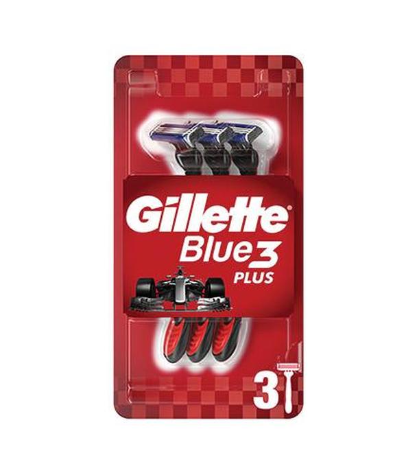Gillette Blue3 Jednorazowa maszynka do golenia dla mężczyzn, 3 sztuki