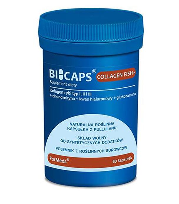 Bicaps Collagen Fish+ - 60 kaps. Na stawy - cena, opinie, skład