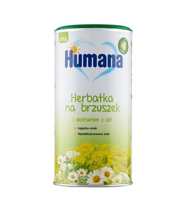 Humana Herbatka na brzuszek z ekstraktem z ziół po 4 m-cu - 200 g - cena, opinie, właściwości