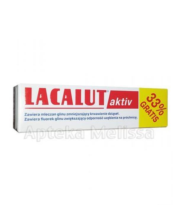 LACALUT AKTIV - 100 ml - 33% - cena, stosowanie, opinie