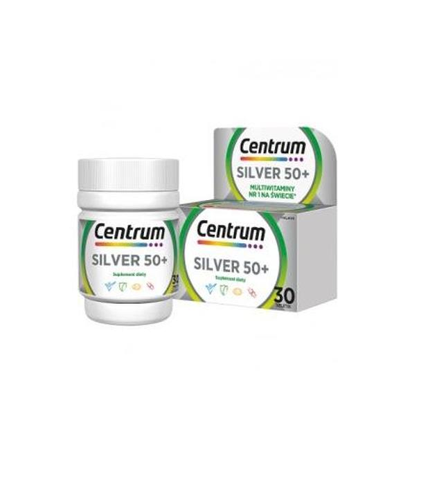 CENTRUM SILVER 50+ Formuła Multiefekt, 30 tabletek