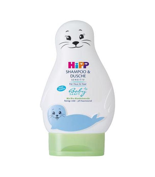 HIPP BABY SANFT Żel-foczka do mycia ciała i włosów - 200 ml