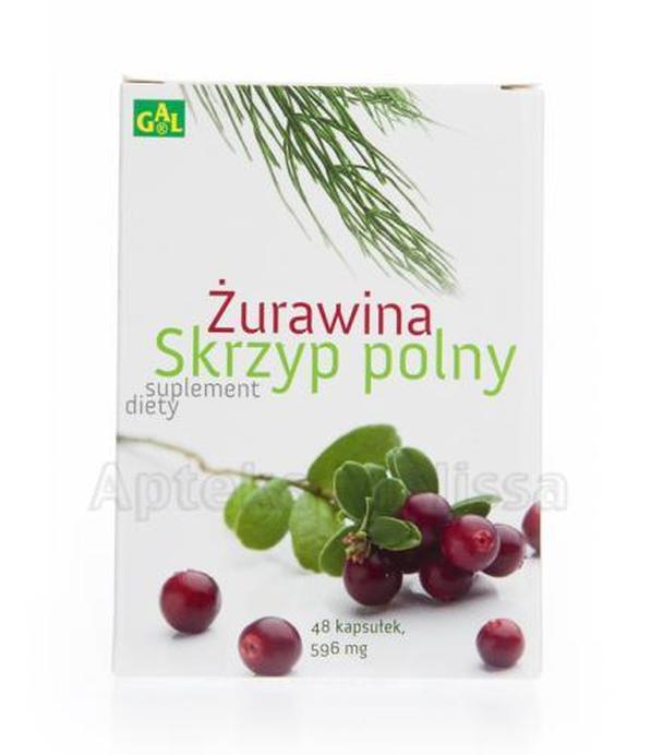 GAL ŻURAWINA + SKRZYP POLNY -  48 kaps.
