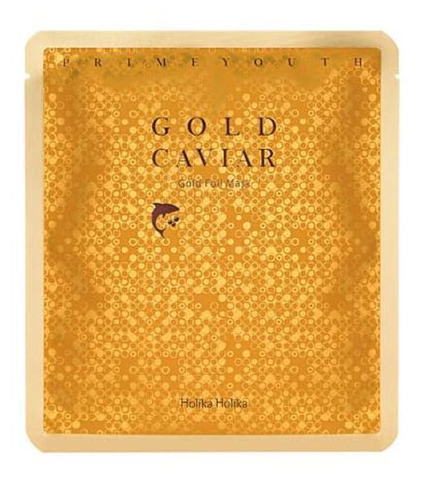 Holika Holika Prime Youth Gold Caviar Gold Maseczka pielęgnująca do twarzy - 25 g - cena, opinie, właściwości